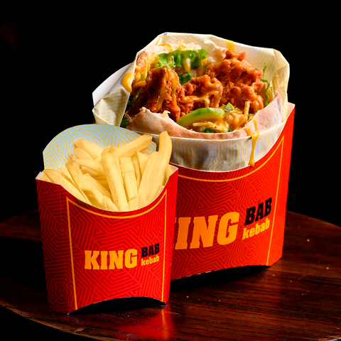 Combo Shawarma Crispy a la Mostaza